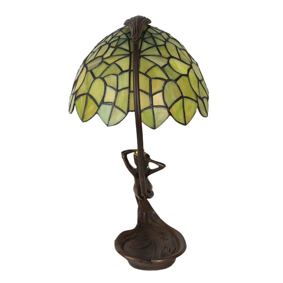 Clayre&Eef Stolní lampa 5LL-6098 ve stylu Tiffany