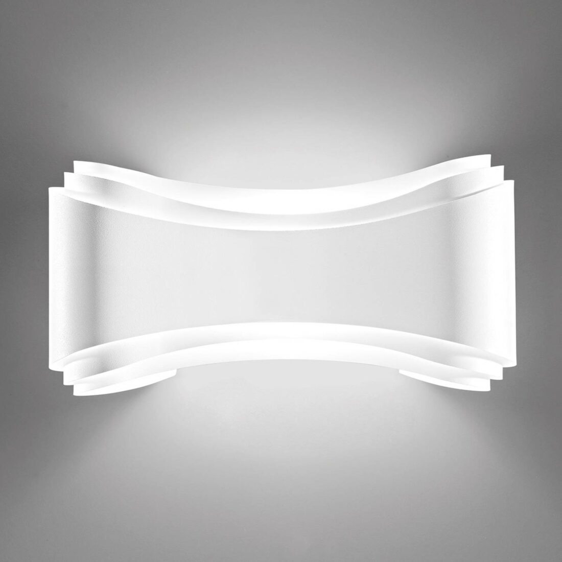 Selène LED designové nástěnné světlo Ionica v bílé barvě