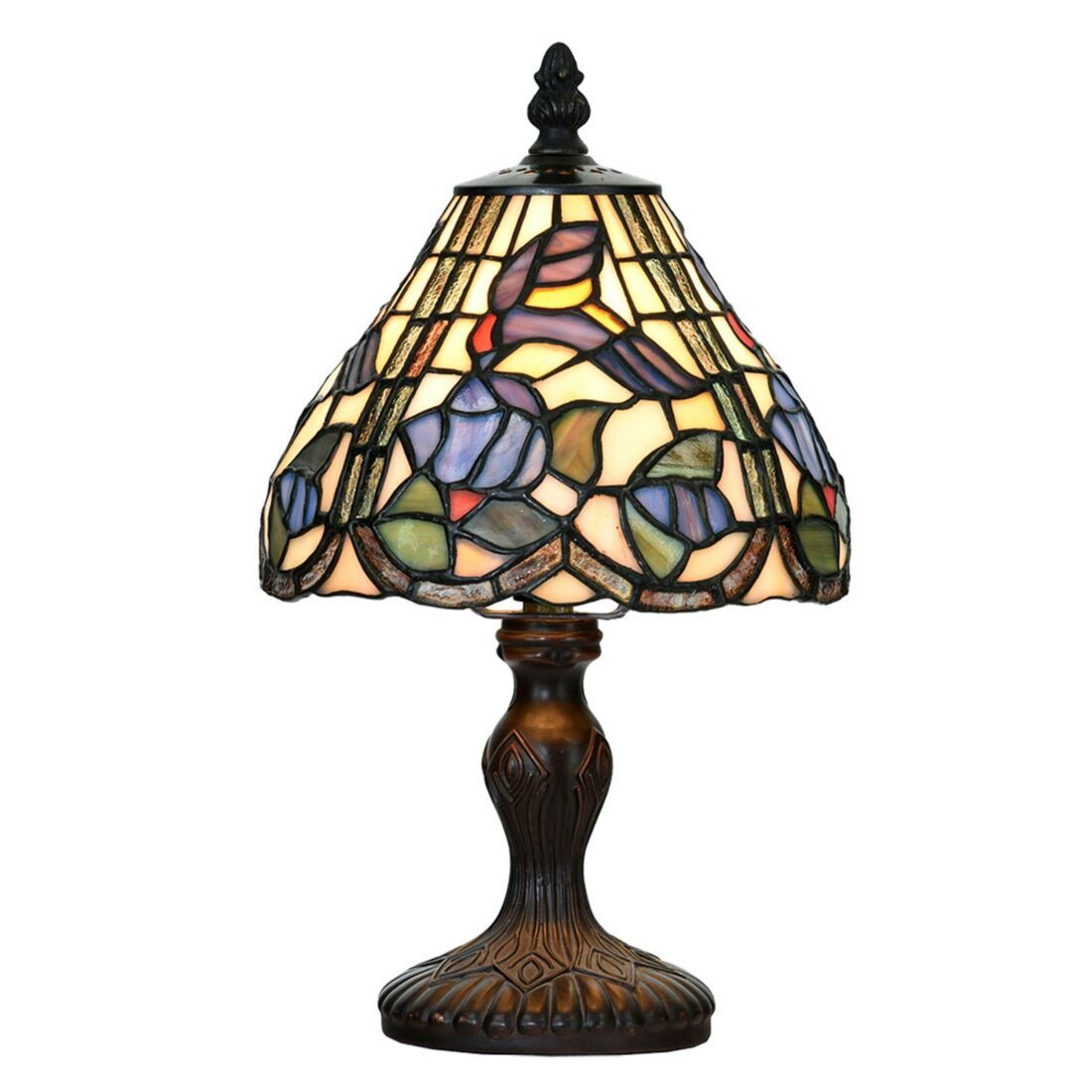Clayre&Eef Stolní lampa 5LL-6181 ve stylu Tiffany