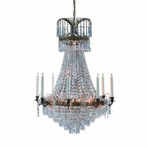 Markslöjd Okázalý svíčkový lustr Läckö 66 cm