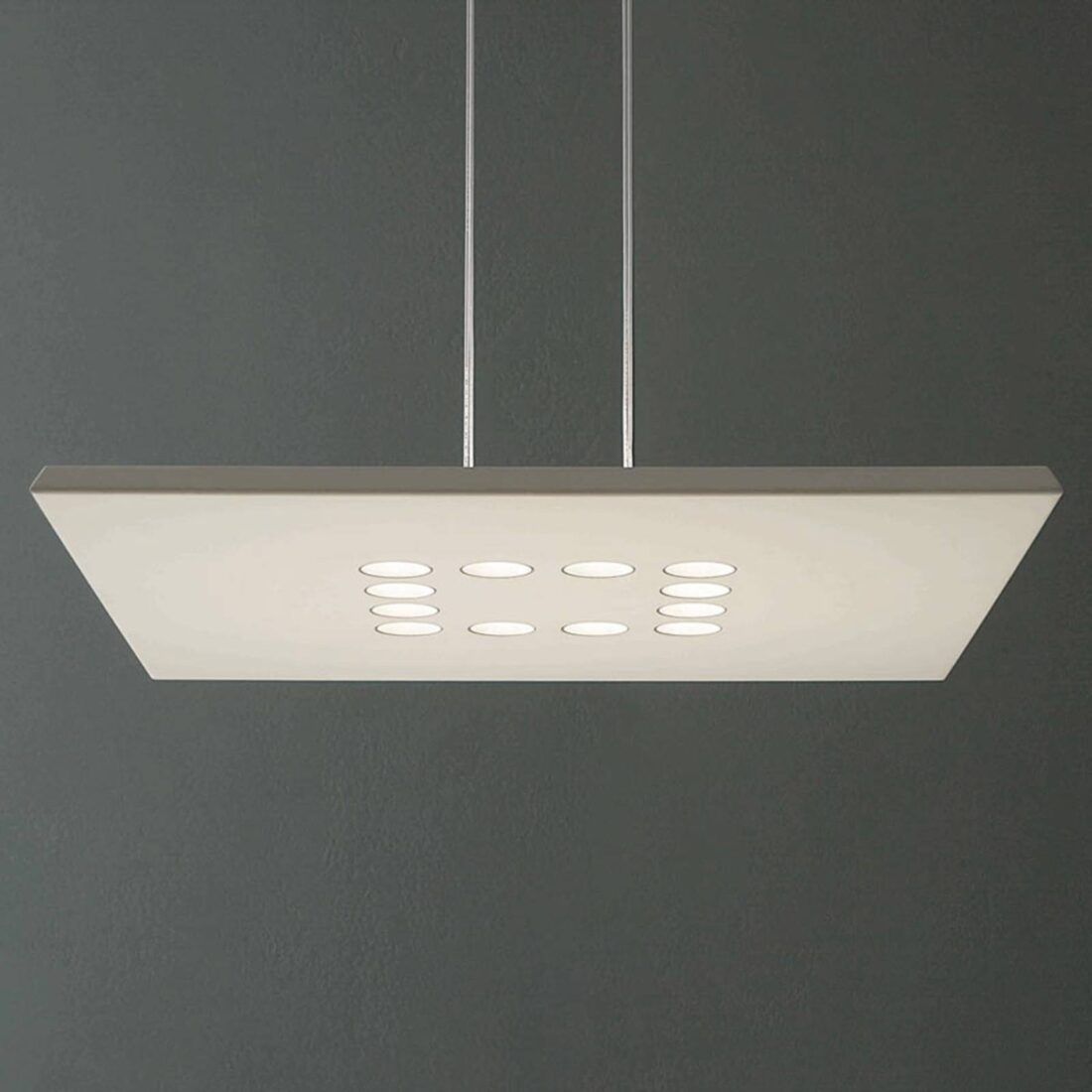 ICONE Závěsné svítidlo Confort LED v elegantní bílé barvě