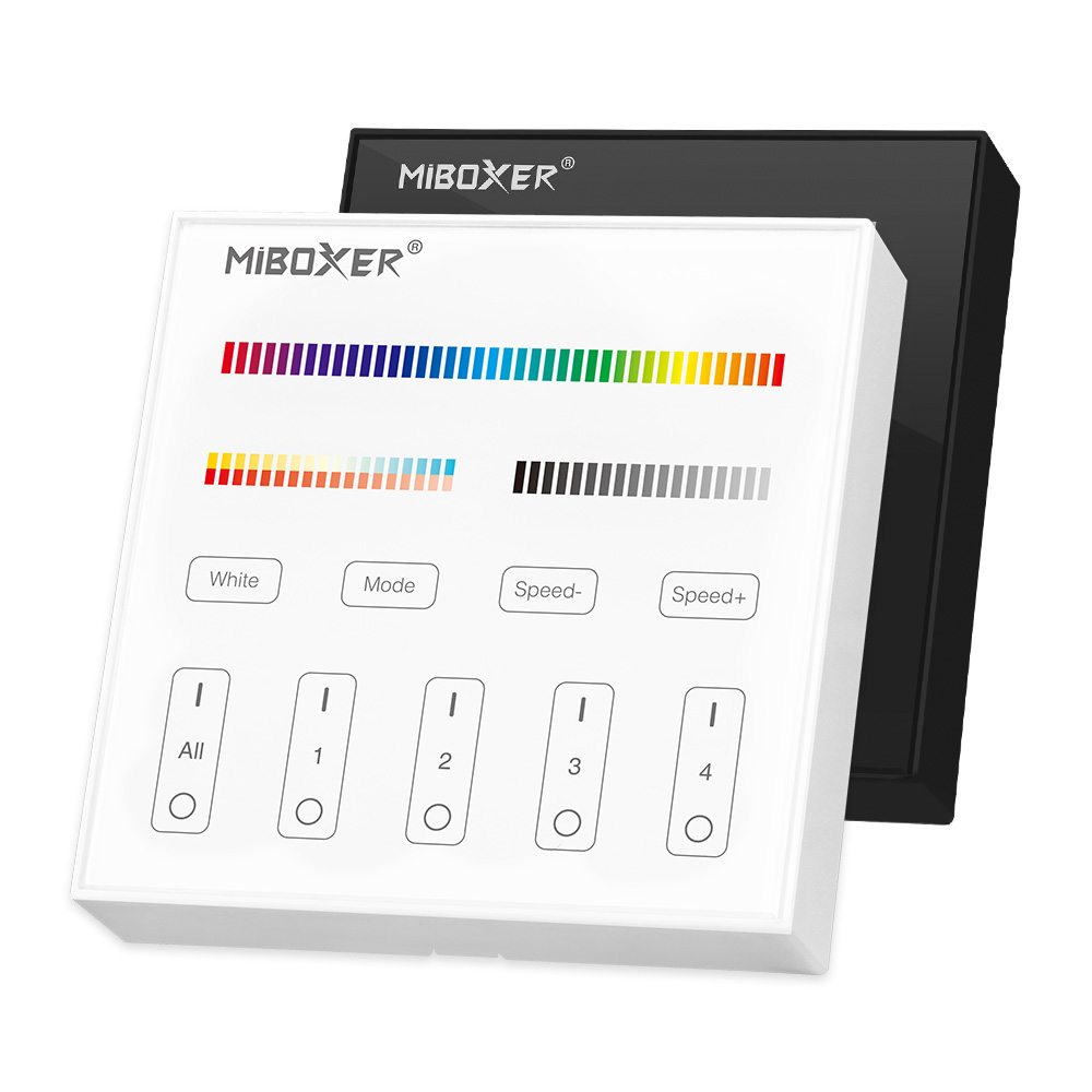 LED Solution Mi-Light RF Nástěnný dálkový ovladač pro RGB+CCT LED pásky