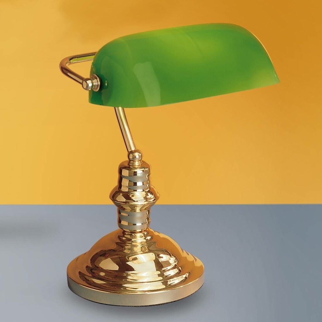 Orion Stolní lampa Onella v bankéřském stylu