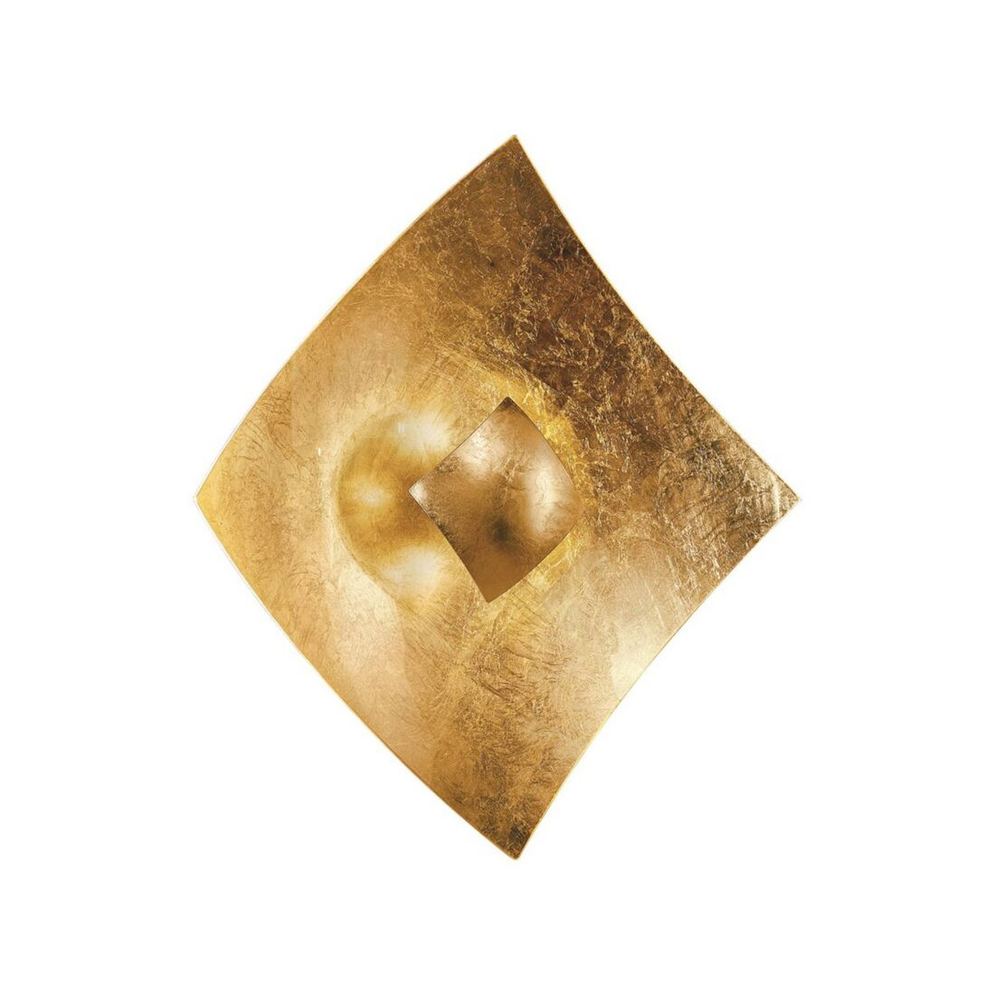 Kögl Nástěnné svítidlo Quadrangolo s plátkovým zlatem