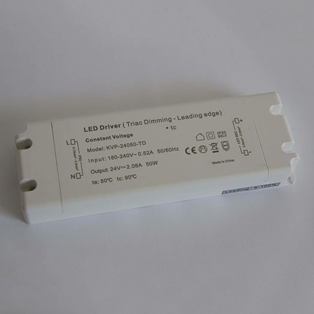 LED Profilelement GmbH Napájecí zdroj TRIAC stmívatelný IP20 50 W