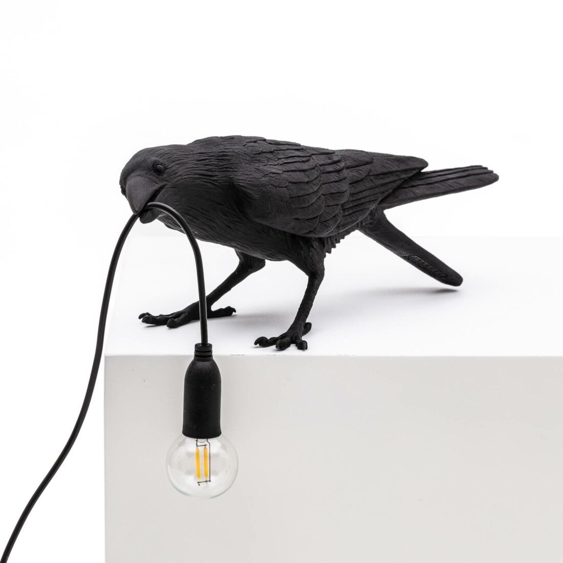 SELETTI LED deko stolní lampa Bird Lamp