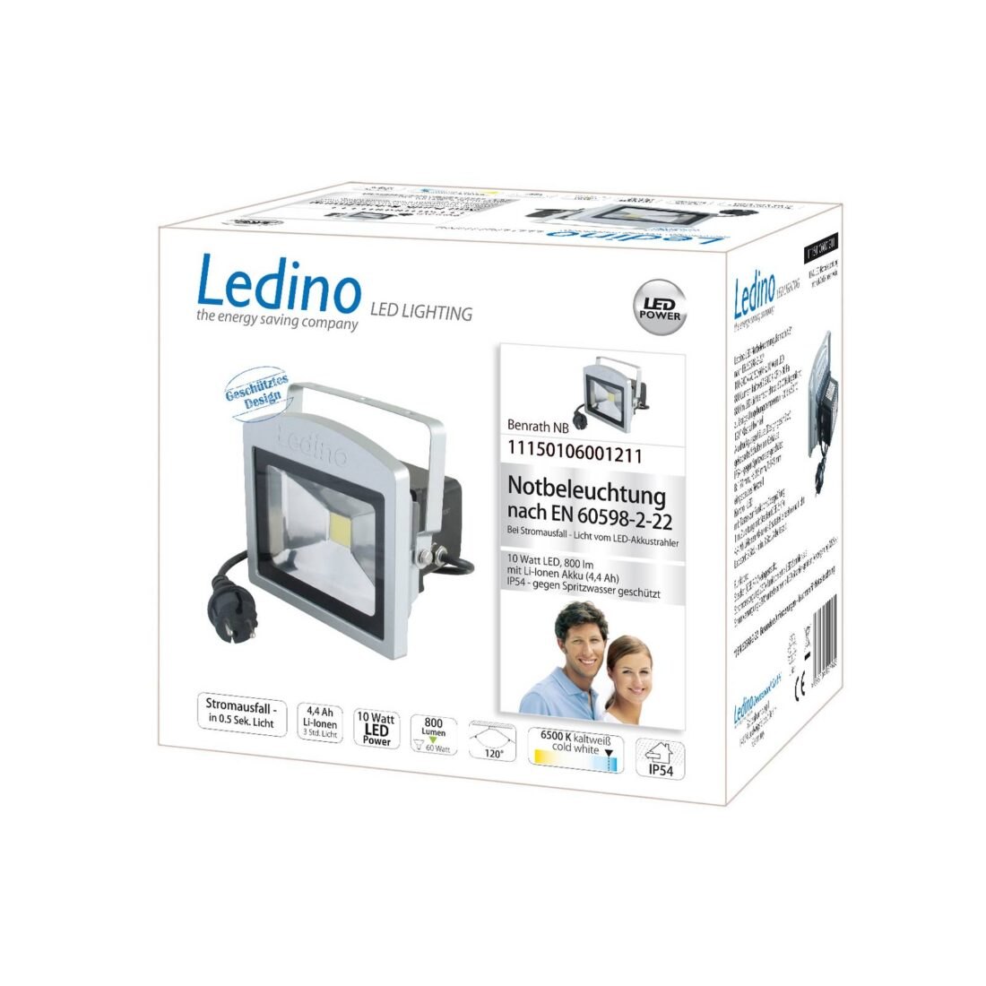 Ledino LED reflektor Benrath NB