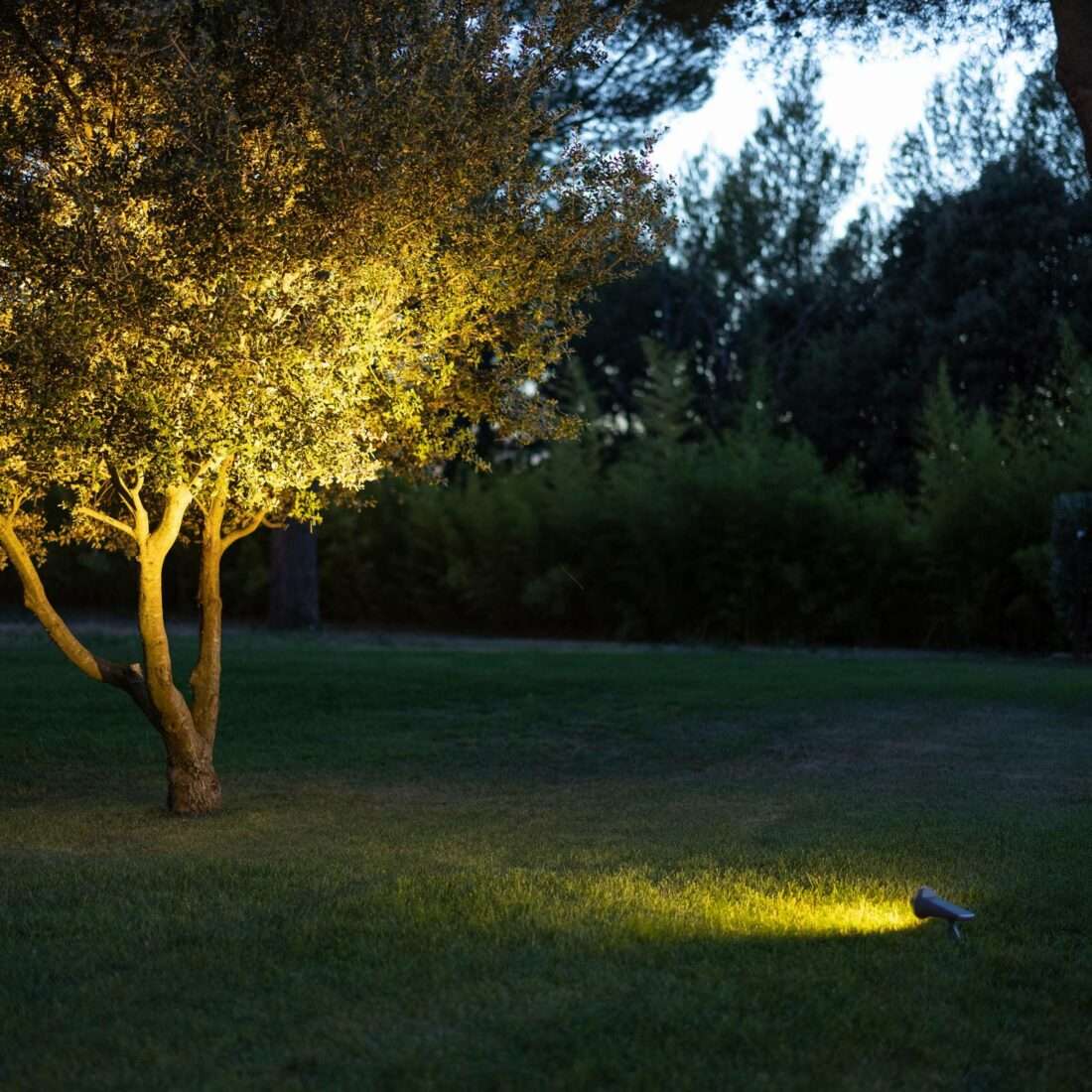 Les Jardins LED solární bodovka senzor denního světla