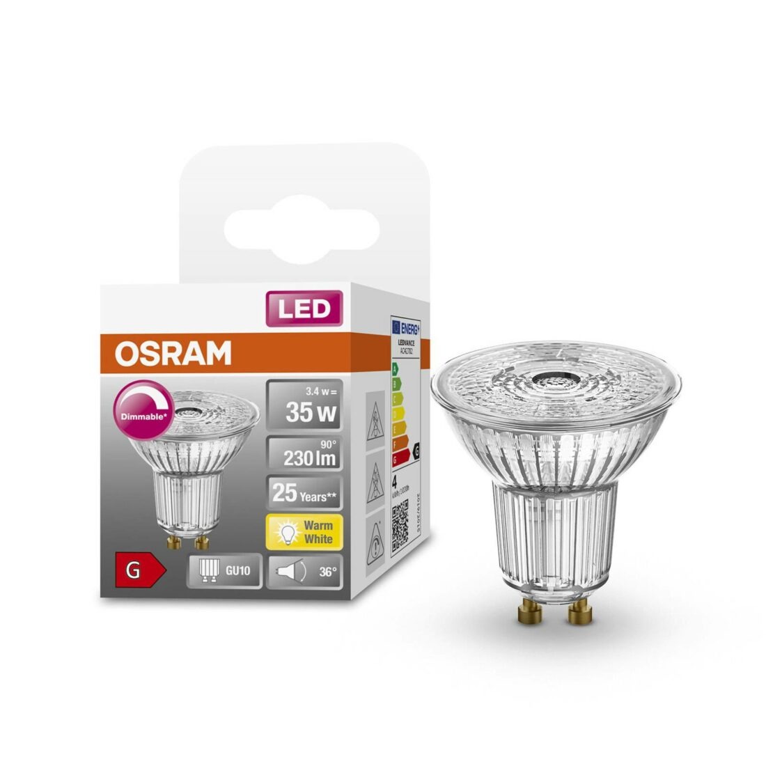 OSRAM LED reflektor GU10 3
