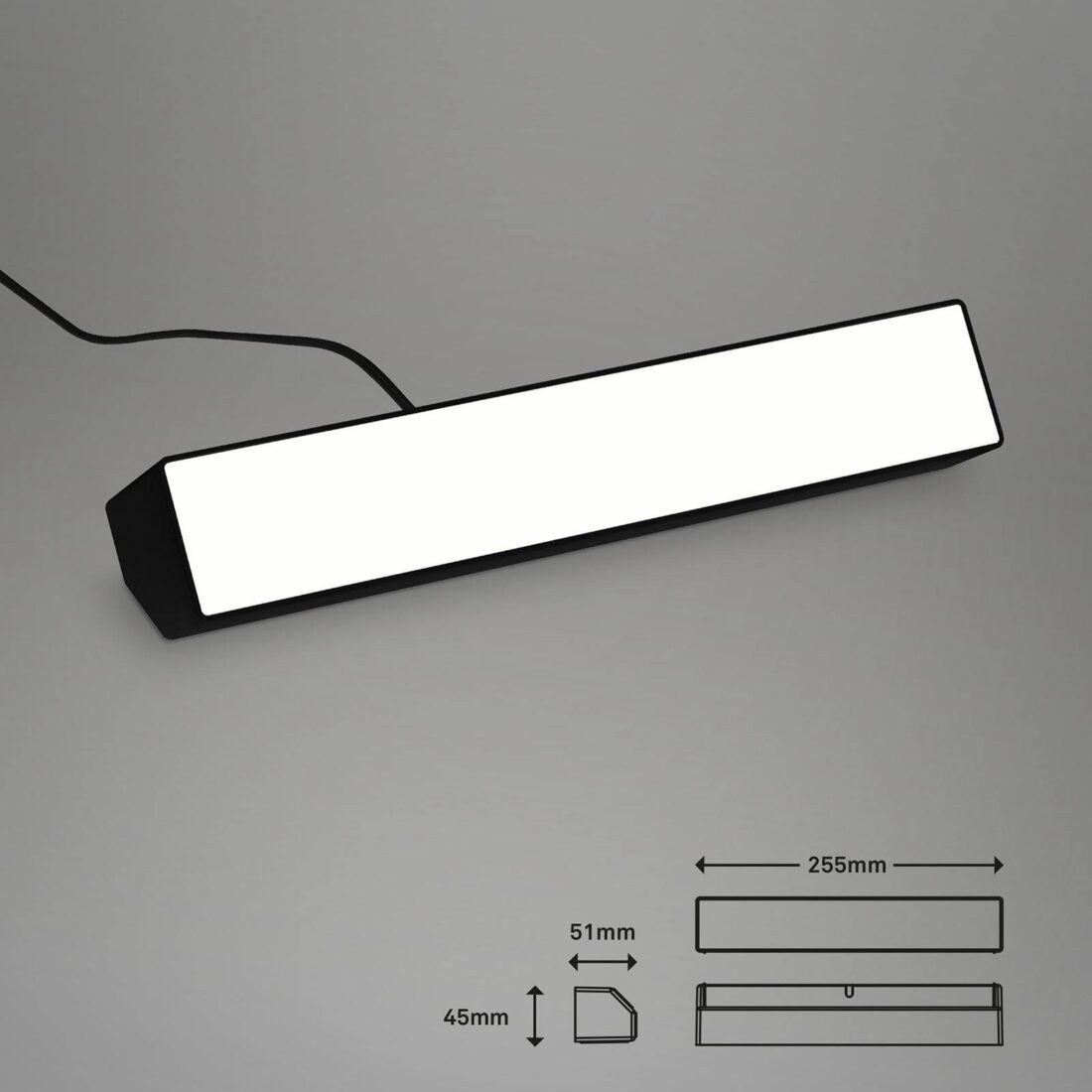 Briloner LED nástěnná stěrka Muro S