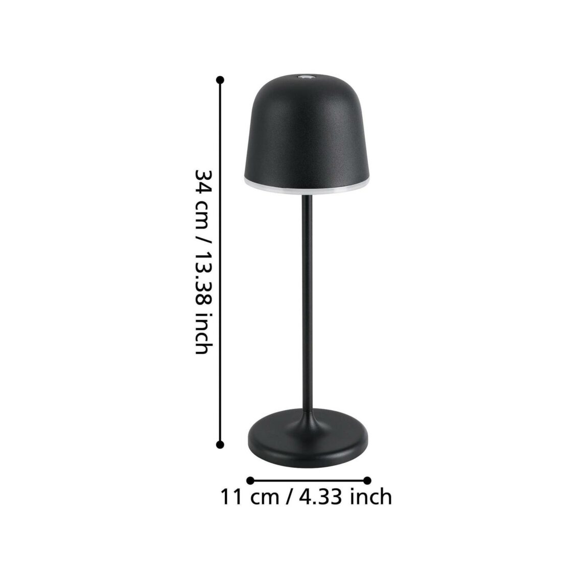 EGLO LED stolní lampa Mannera s baterií