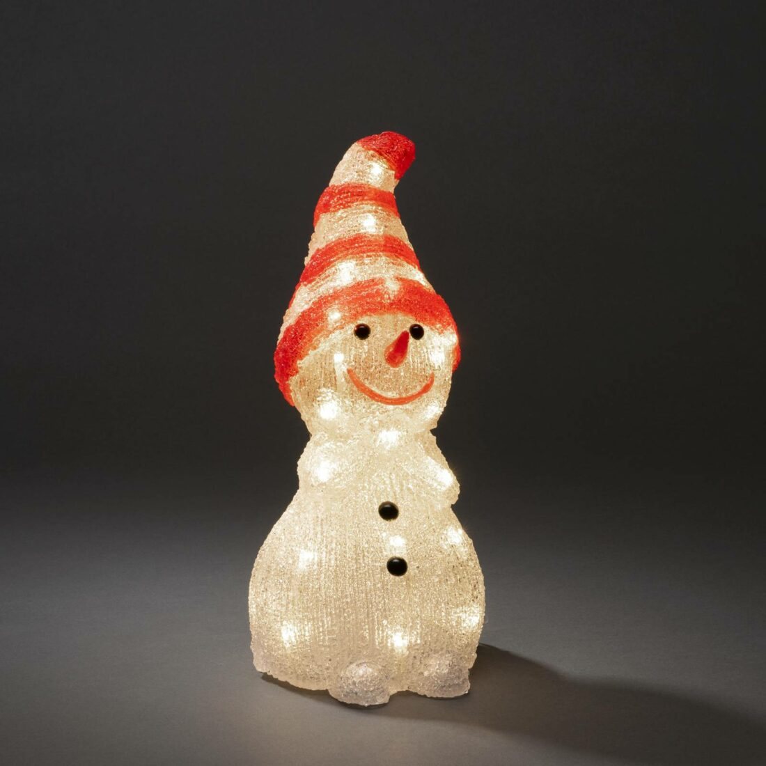 Konstsmide Christmas LED světelná figurka sněhuláka venkovní