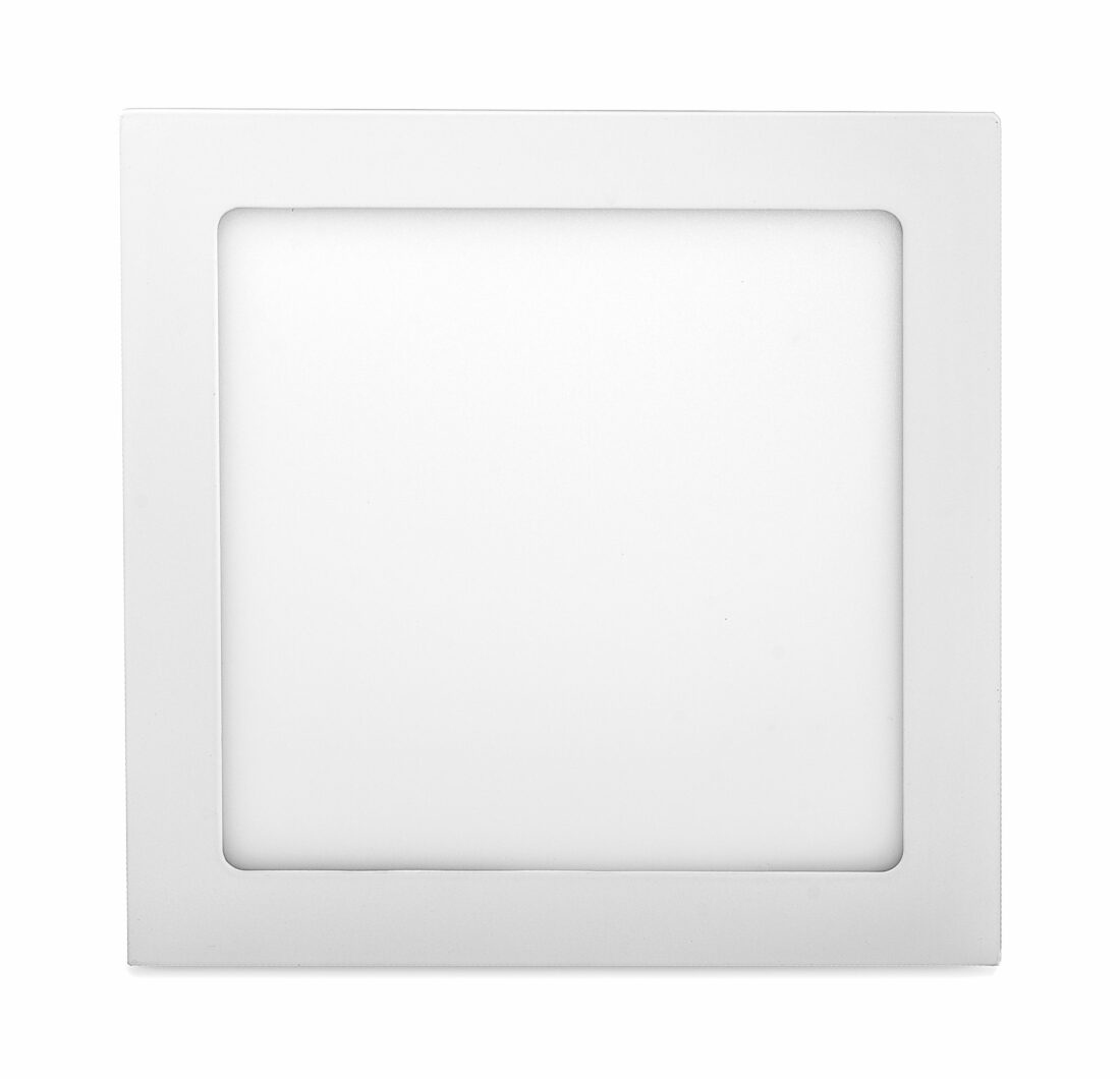 LED Solution Bílý vestavný LED panel hranatý 175 x 175mm 12W Studená bílá - VZOREK VYP229
