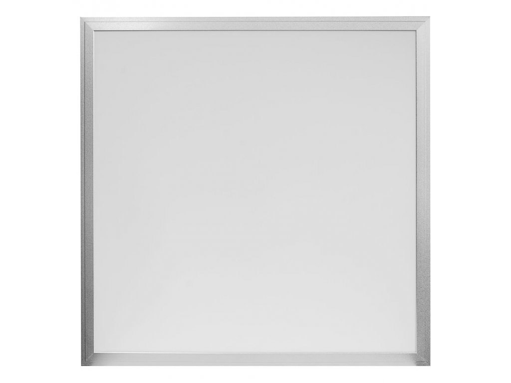 LED Solution Stříbrný závěsný LED panel 600 x 600mm 40W Premium Barva světla: Teplá bílá 189017_191007