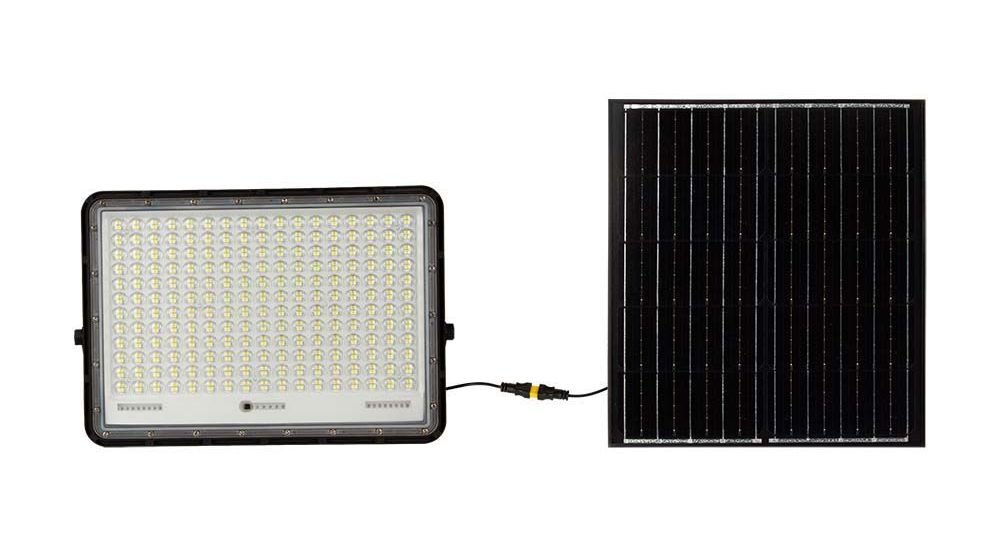 LED Solution LED solární reflektor 30W s dálkovým ovládáním 7830