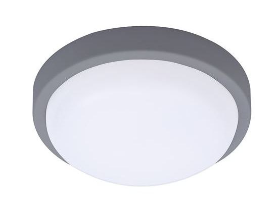 Solight Šedé LED stropní/nástěnné svítidlo 13W IP54 WO745-G