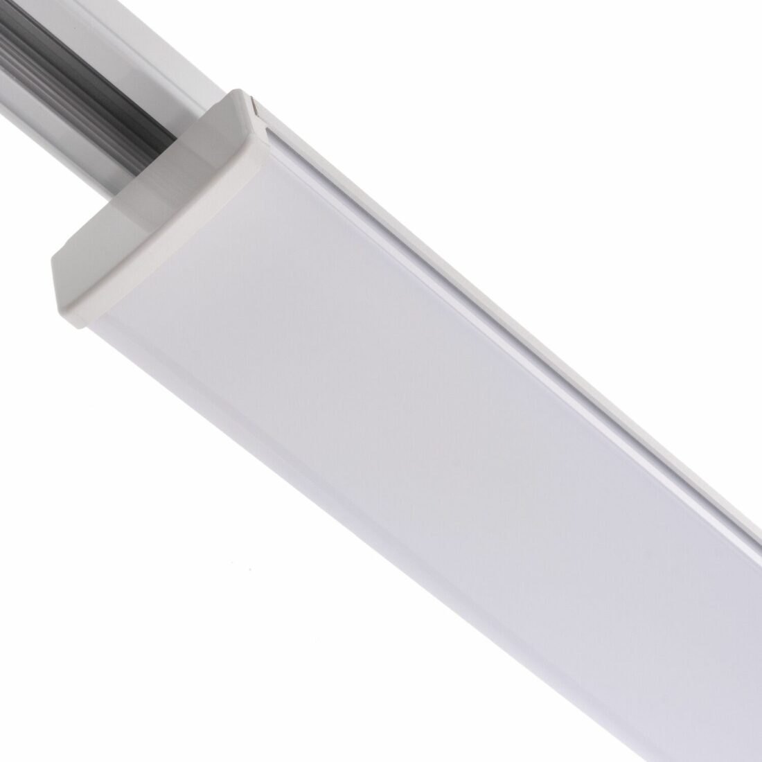 T-LED Bílé lištové LED svítidlo 150cm 61W 120° 3F Barva světla: Denní bílá 105747