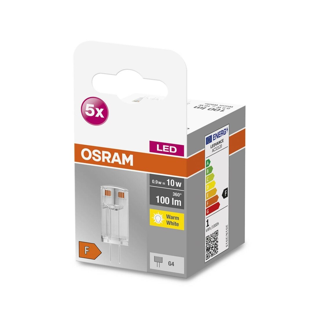 OSRAM Base PIN LED kolík žárovka G4 0