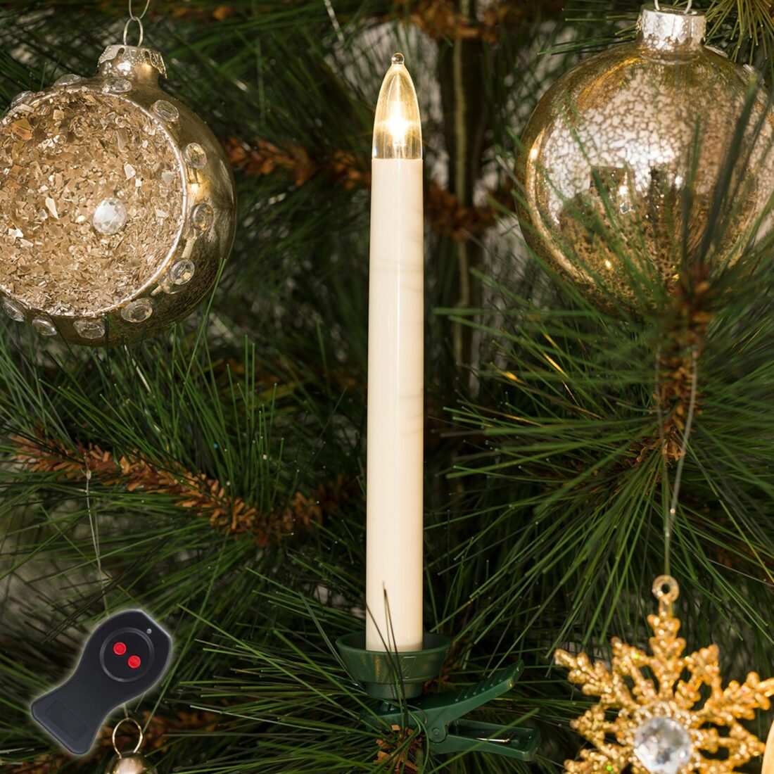 Konstsmide Christmas Vánoční svíčky LED bezdrátové