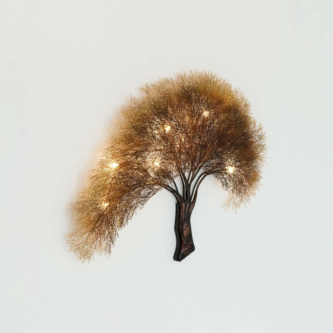 Holländer Nástěnné světlo Acacia design stromu