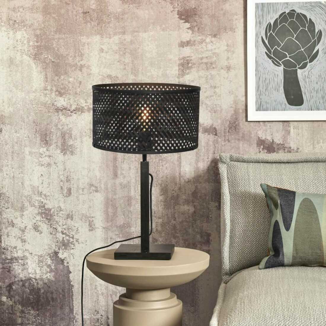 Good & Mojo GOOD MOJO Java stolní lampa stojan černá