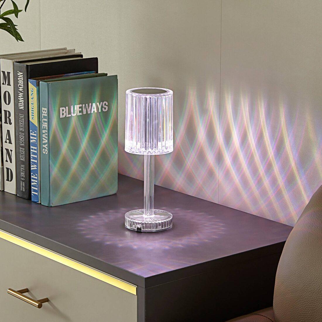 Lindby LED dobíjecí stolní lampa Louane