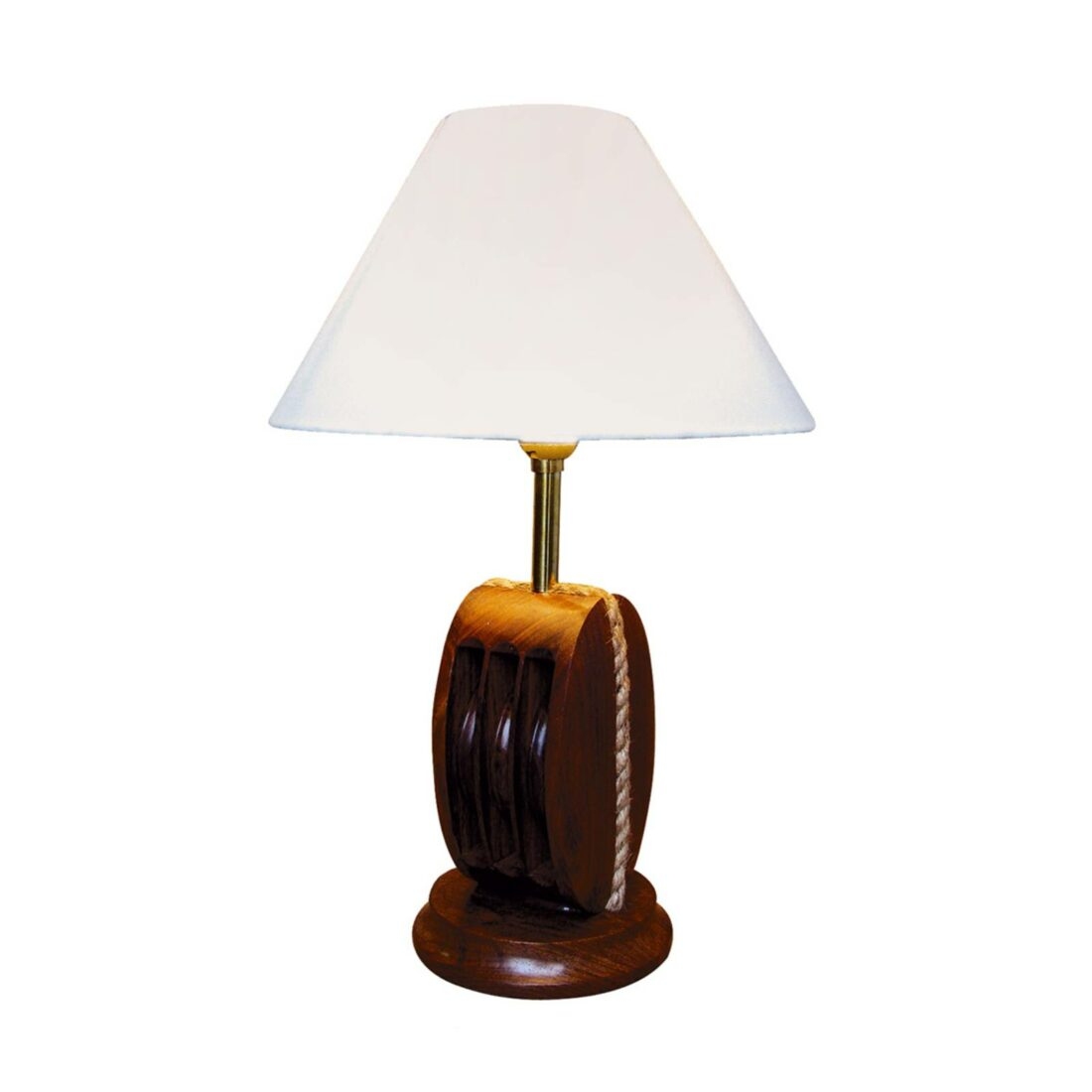 Sea-Club Dřevěná stolní lampa Ahoi