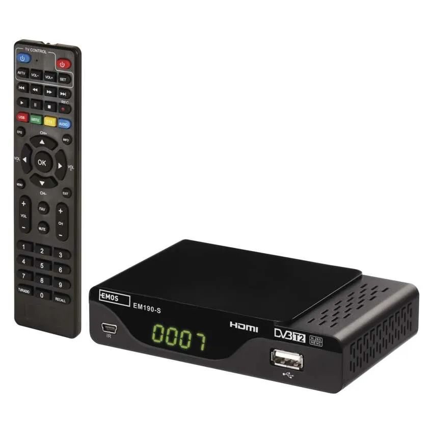 EMOS Set-top box (DVB-T2) J6014