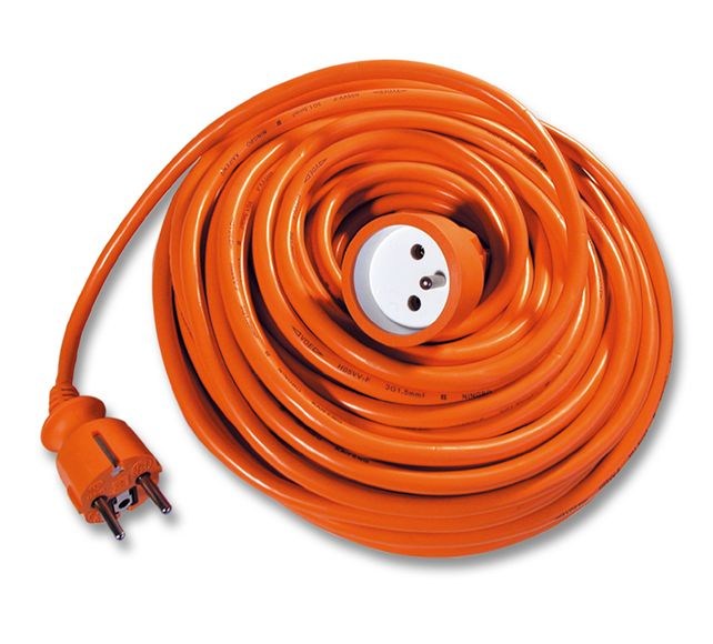 Ecolite Oranžový prodlužovací kabel - spojka