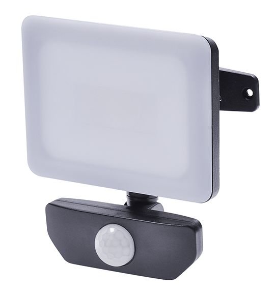 Solight Bezrámečkový LED reflektor 10W s otočným ramenem a pohybovým čidlem WM-10WS-Q