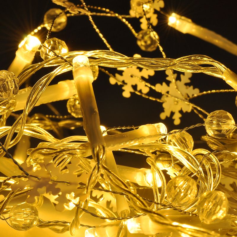 Solight LED vánoční řetěz s ozdobnými přívěšky - 2m