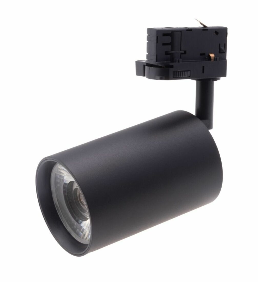 T-LED Černý lištový LED reflektor 33W 3F Barva světla: Denní bílá 105724