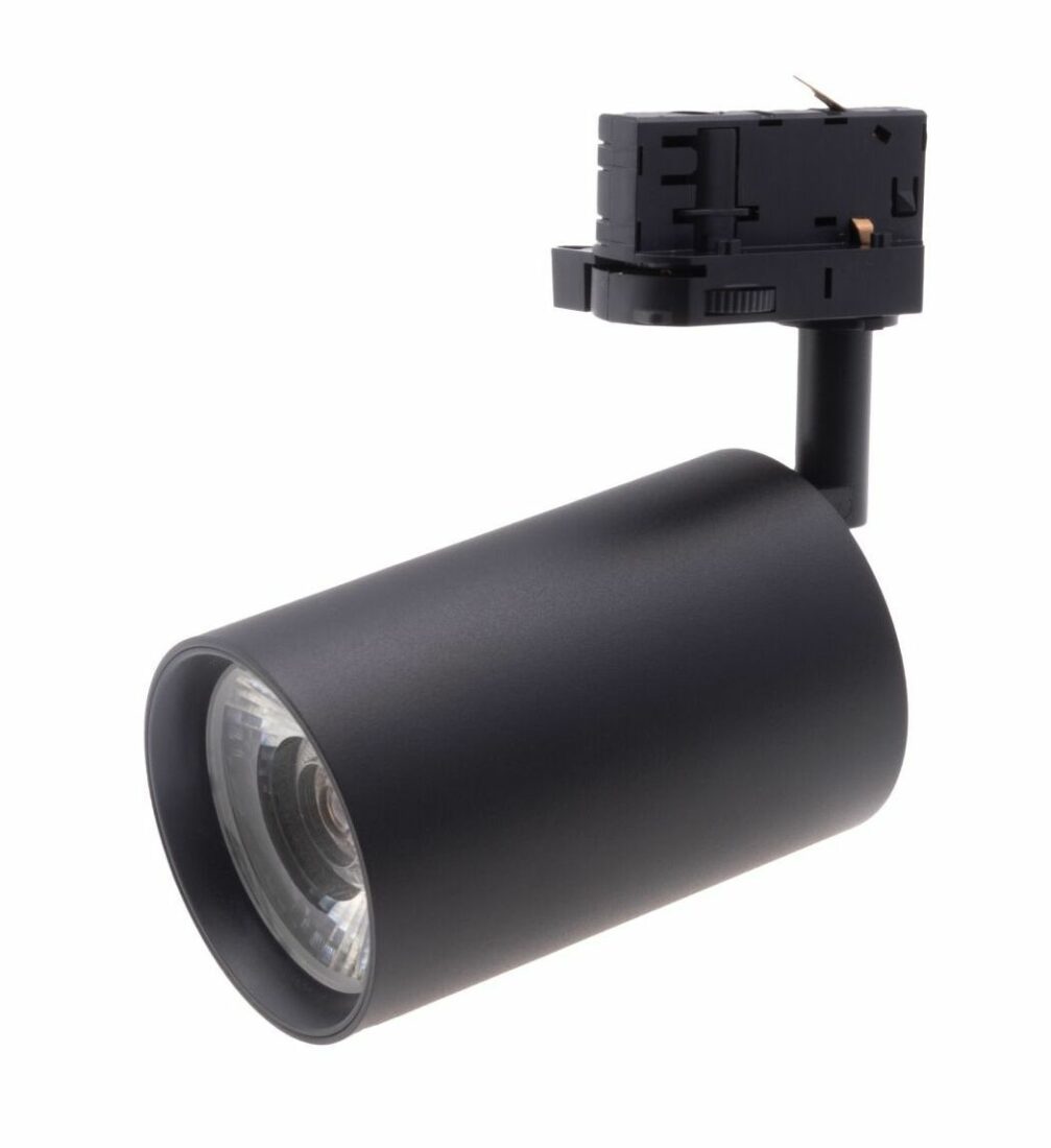 T-LED Černý lištový LED reflektor 33W 3F Barva světla: Studená bílá 105725